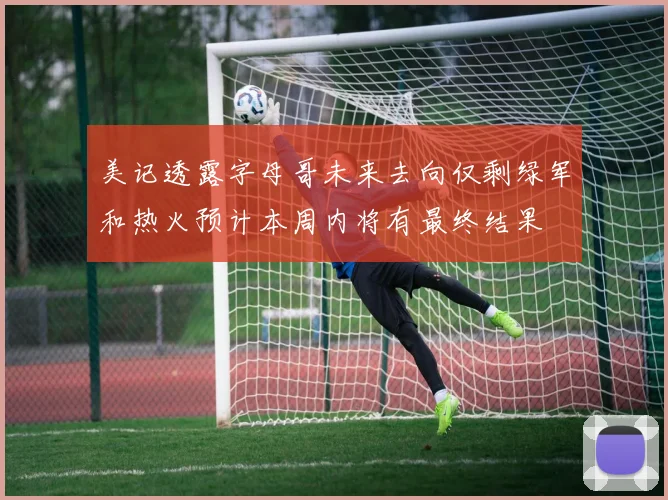 美记透露字母哥未来去向仅剩绿军和热火预计本周内将有最终结果